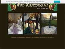 Tablet Screenshot of podkasztanami.com.pl